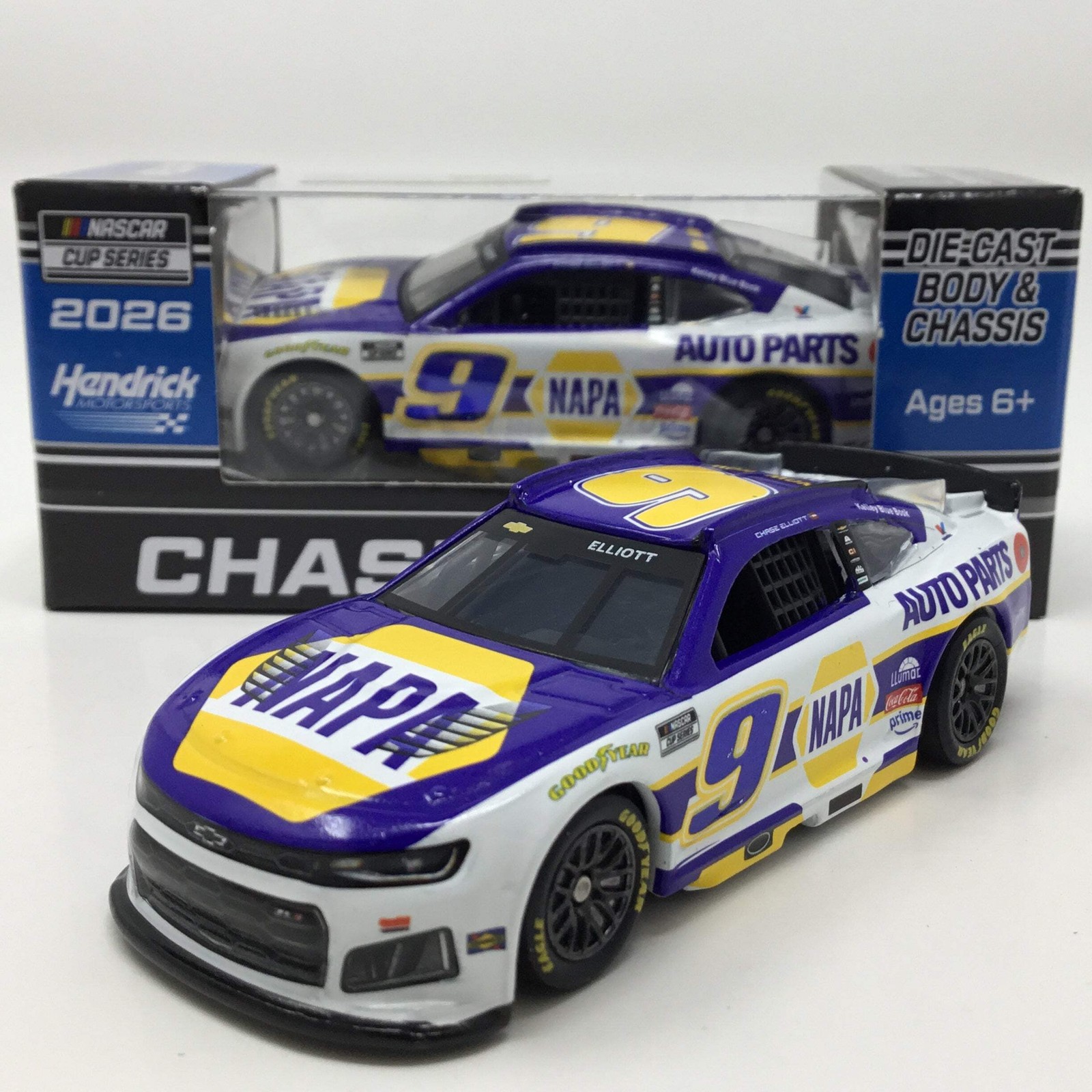 Chase Elliott 2026 NAPA Foil Number 1:64 Diecast