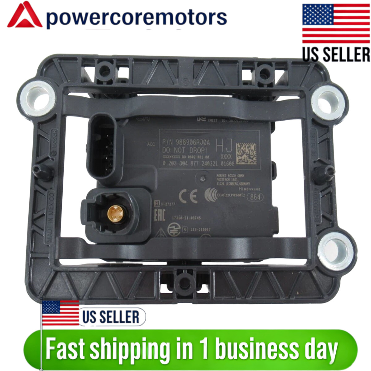 1PC FOR NISSAN ROGUE CRUISE CONTROL RADAR DISTANCE SENSOR W/ BRACKET 98890-6RJ0A
