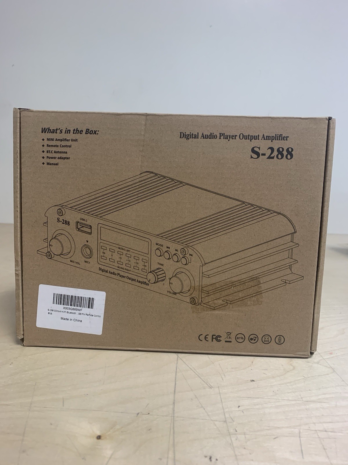 Digital Audio Player Output Amplifier S-288 Used
