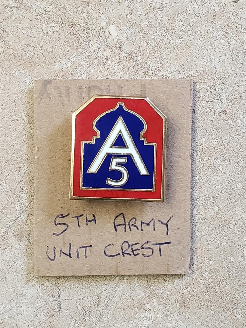 5th Army Unit Crest