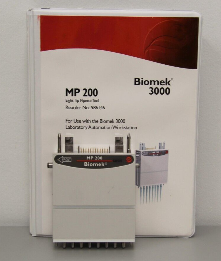 Beckman Coulter Biomek 3000 MP 200 8-tip Pipette Tool 986146