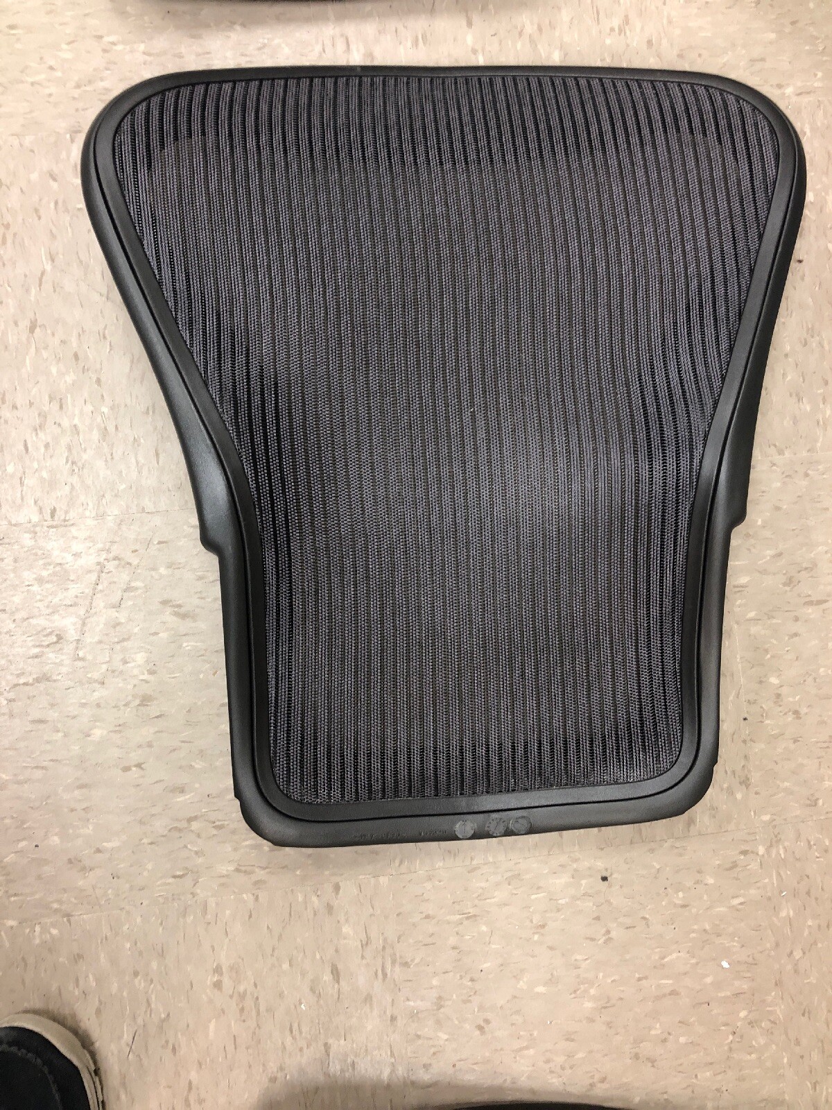 Used Herman Miller Aeron Seat Back SIZE B with Purple Mesh AERON PARTS