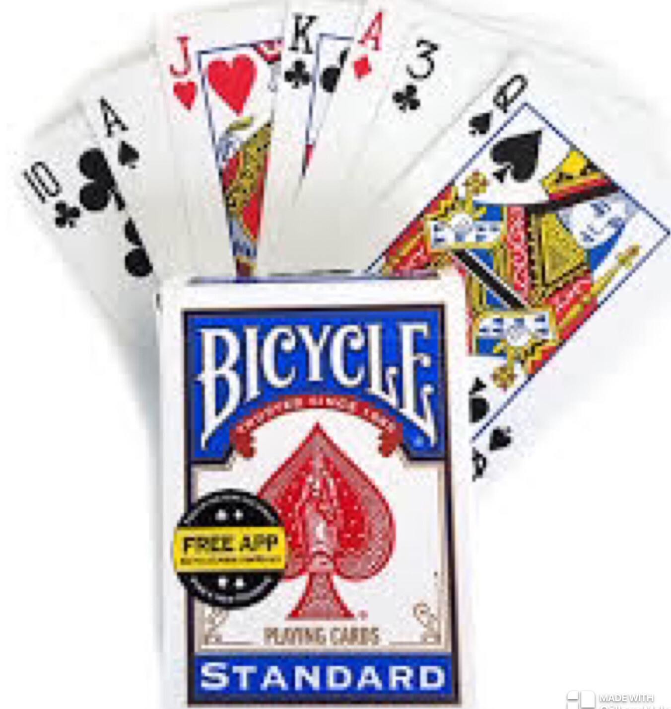 Magic Cards -Bicycle Blue Back Svengali —Beginners And Pros Alike!