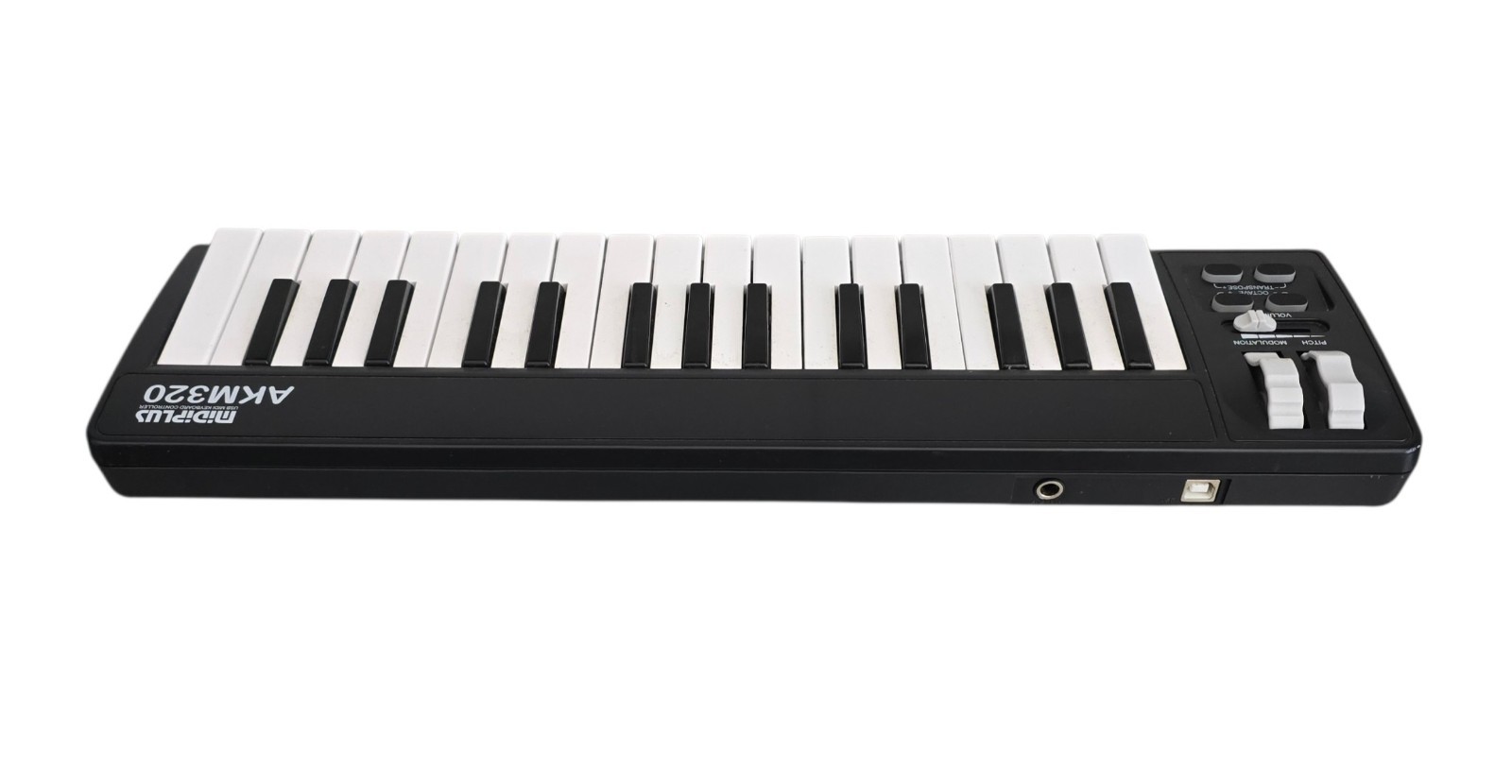 Midiplus AKM320 32 Key USB MIDI Keyboard Controller with Pitch and Mod Wheels