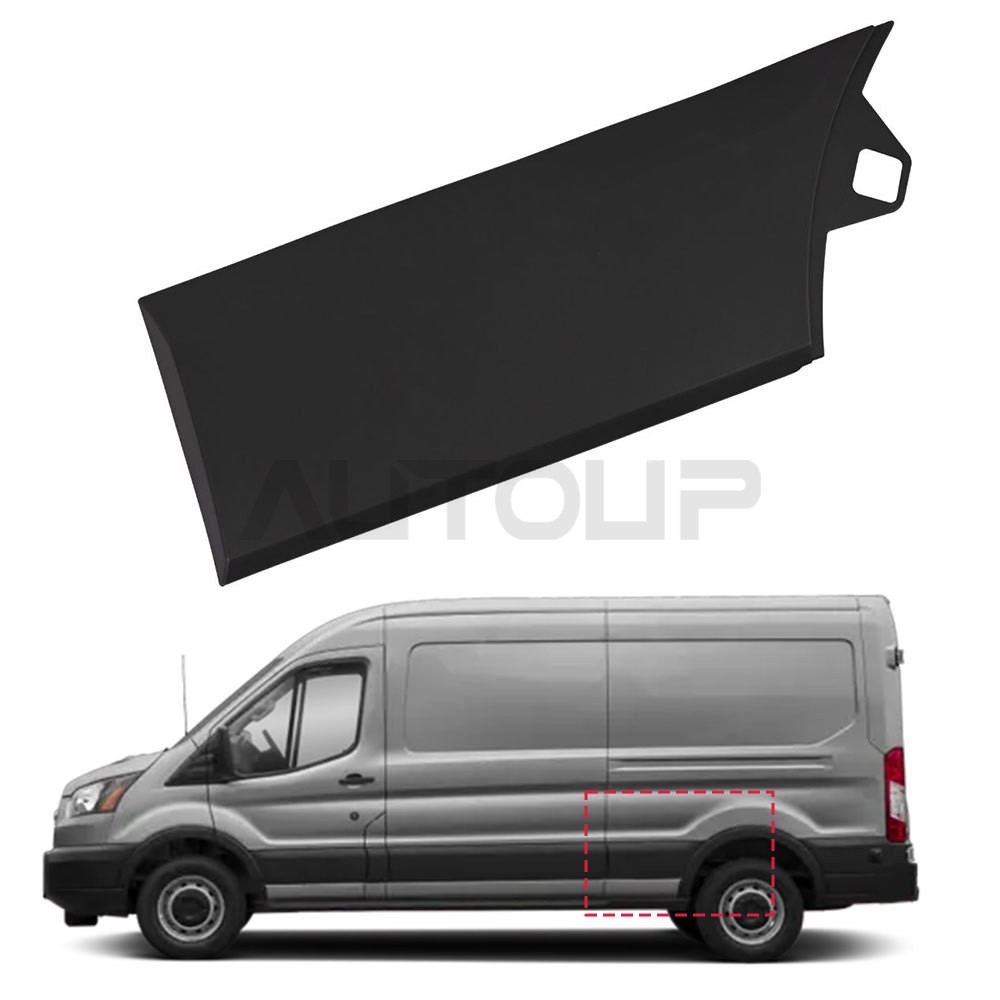 Rear Door Left Side Body Molding Trim For Ford Transit 2015-2025 KK3Z-6129397-BA