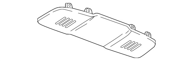 Genuine GM Light Neutral Overhead Console Cover 23127553
