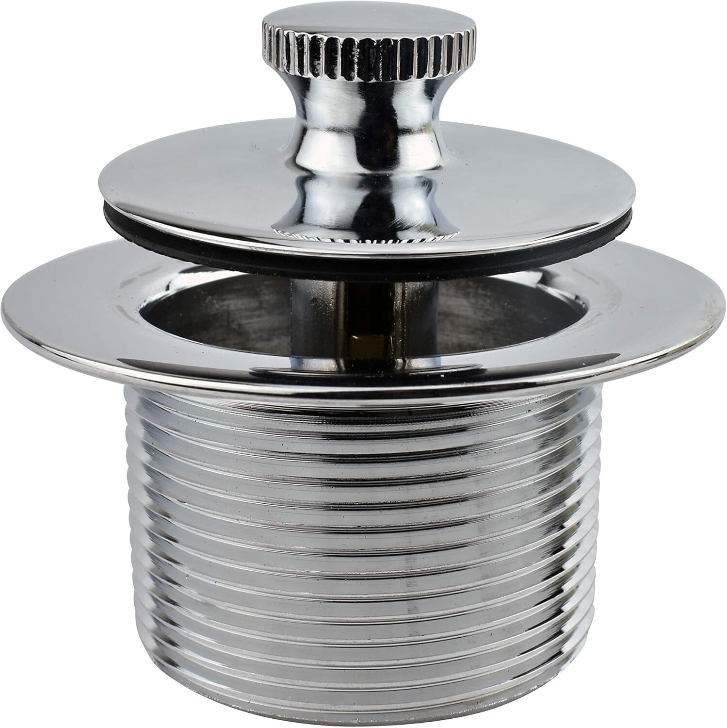 (5) Keeney K826-34PC Chrome Quick Roller Tub Drain Stoppers