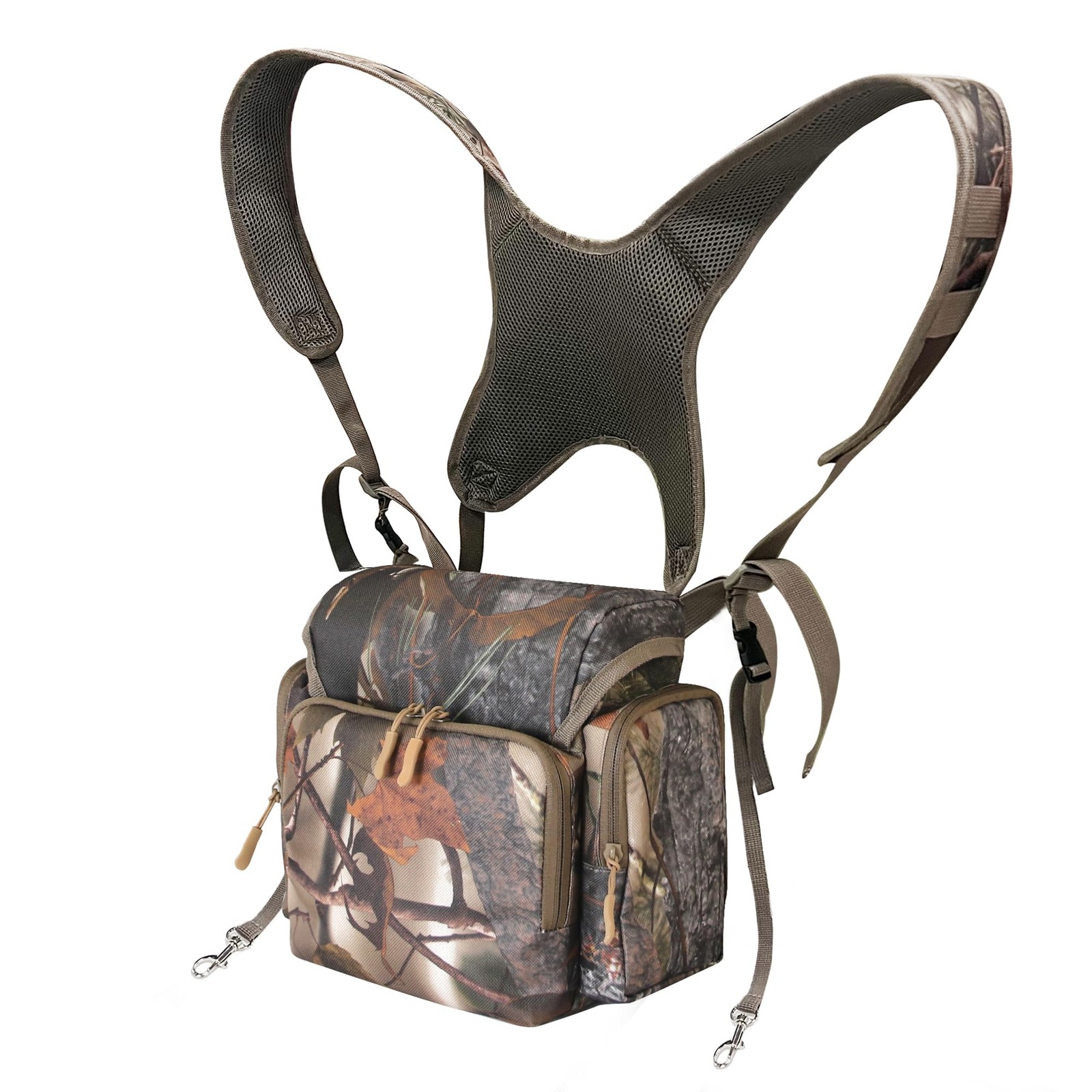 Binocular Harness Chest Pack, Bino Case with Rangefinder Pouch, Bino Harness,...