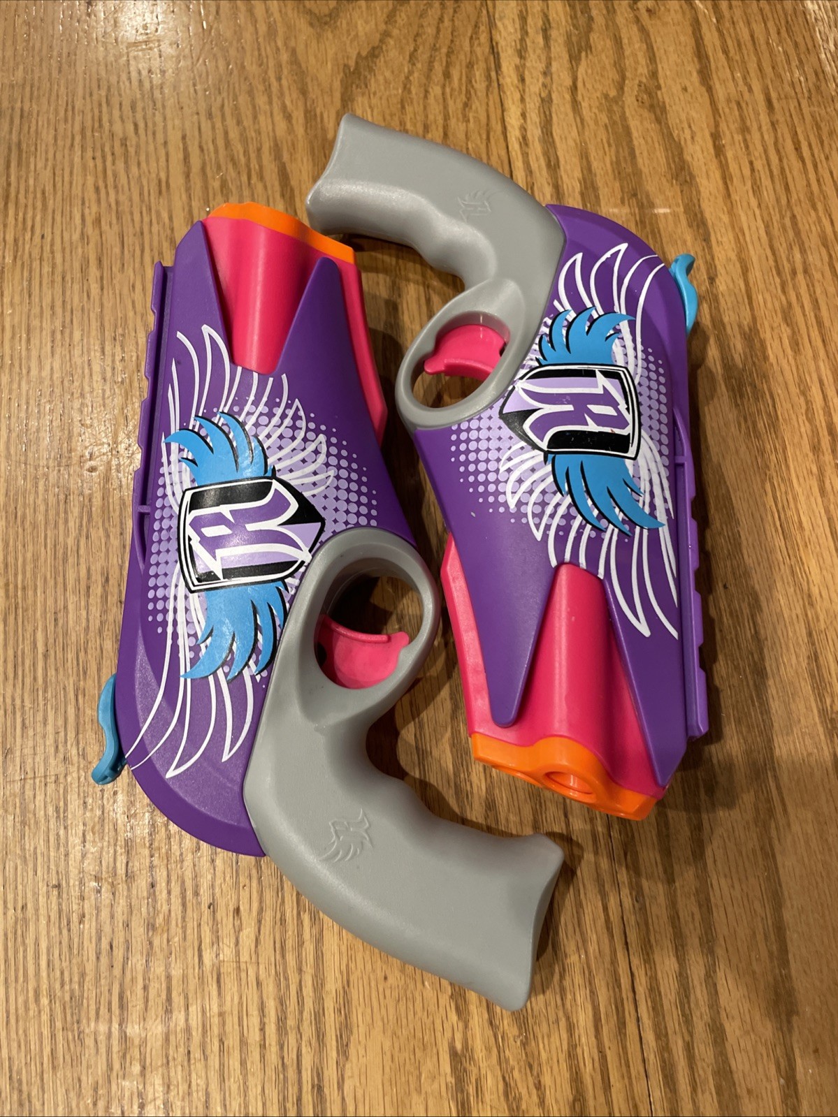 2 Nerf Rebelle Secrets & Spies 4 Victory Blaster Purple 2013 – Tested Works
