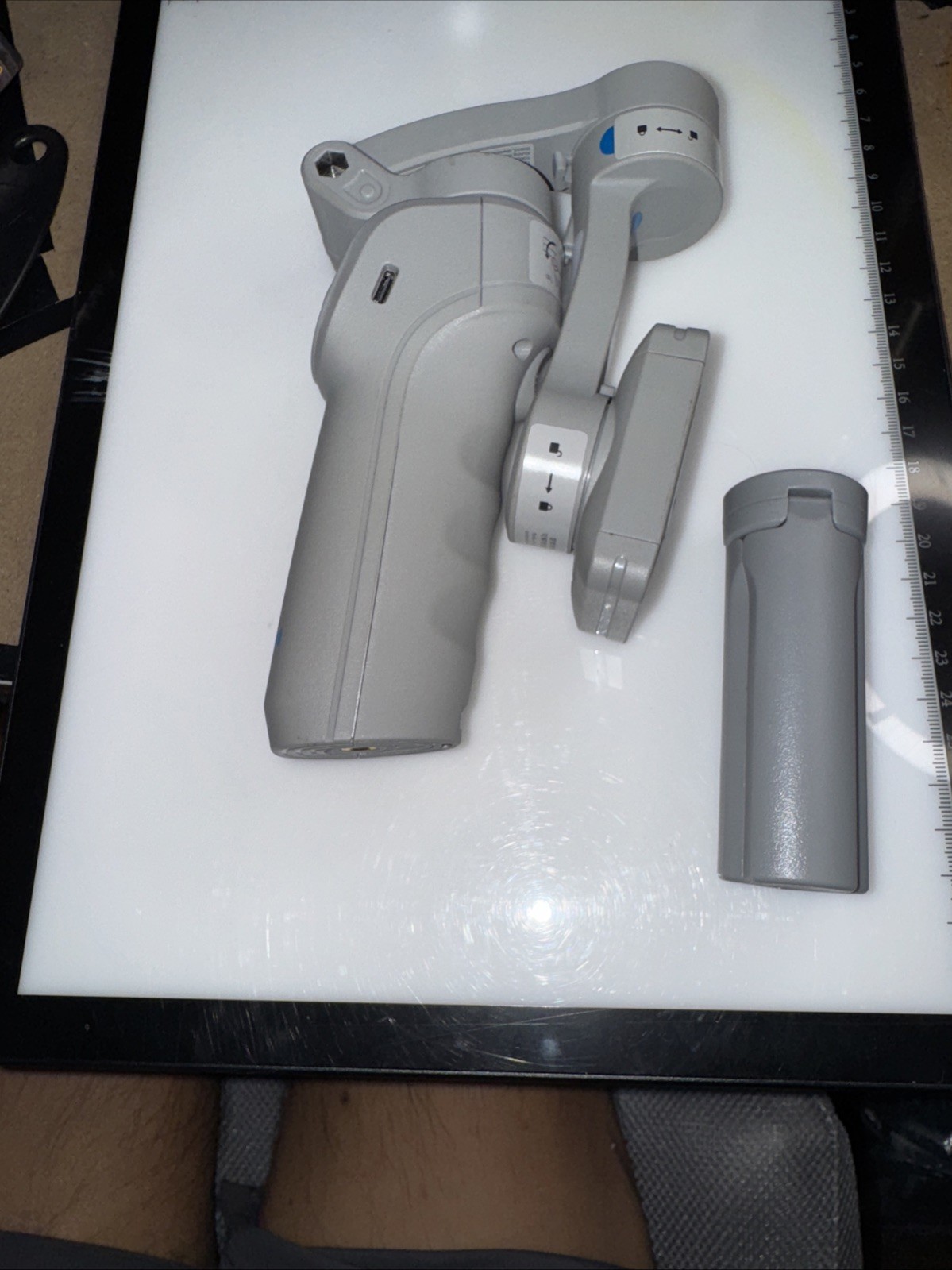Gimbal Stabilizer for Smartphone, iPhone Gimbal w/Focus Wheel Face/Object …..