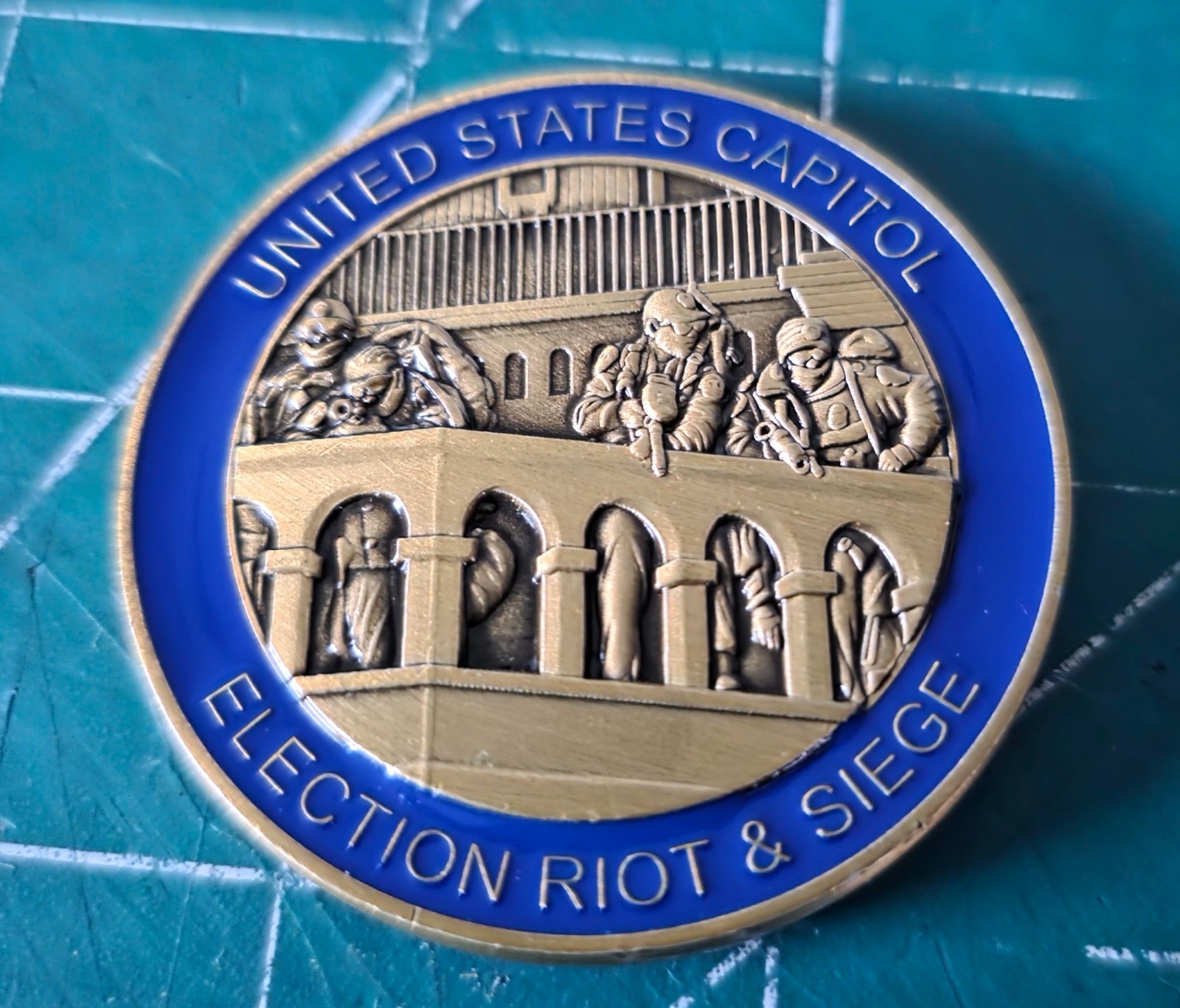 🔥Capitol J6 Riot Challenge Coin Washington DC