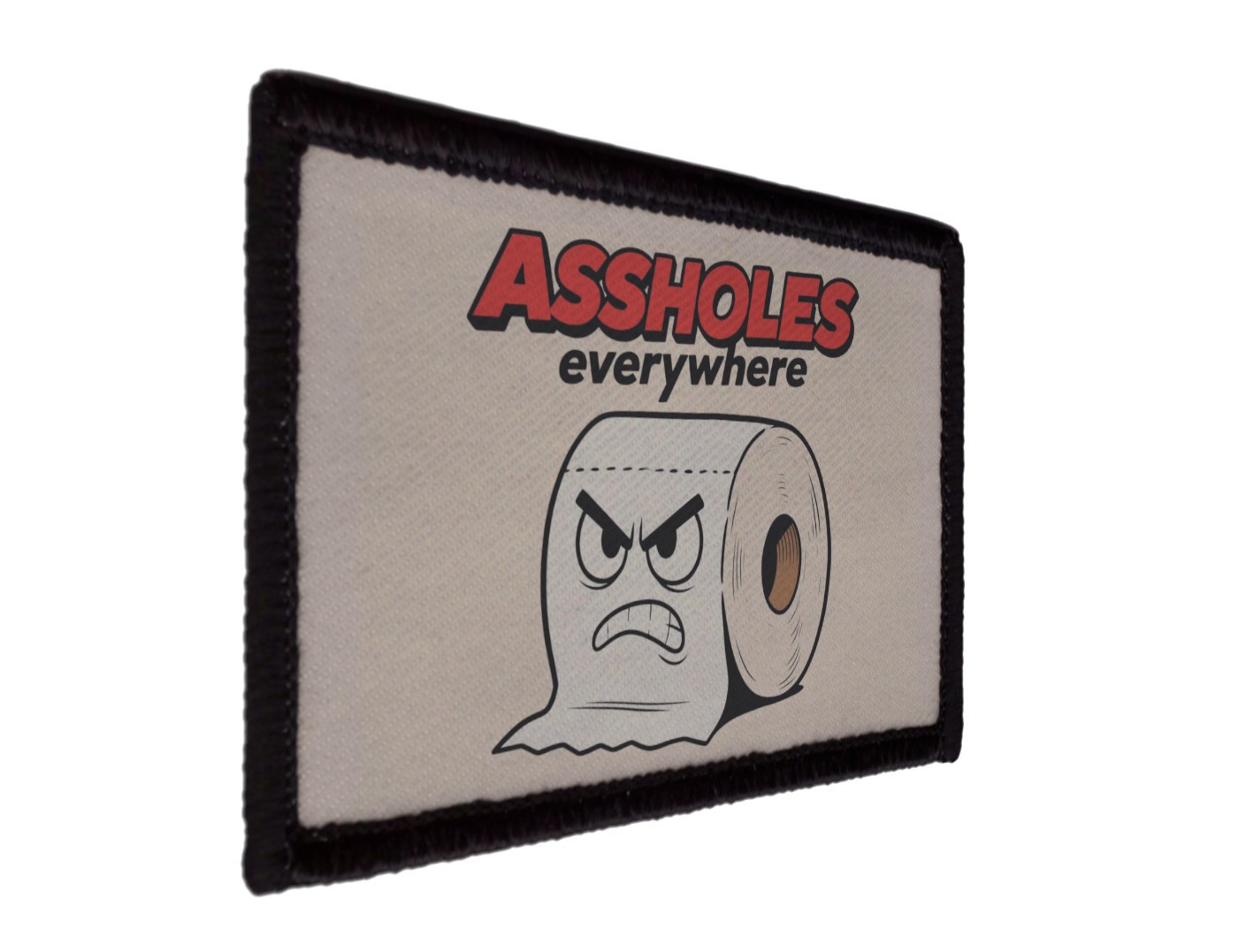 Hippity Hoppity Get off My Property Guns Frog Patch Sew on [sub]