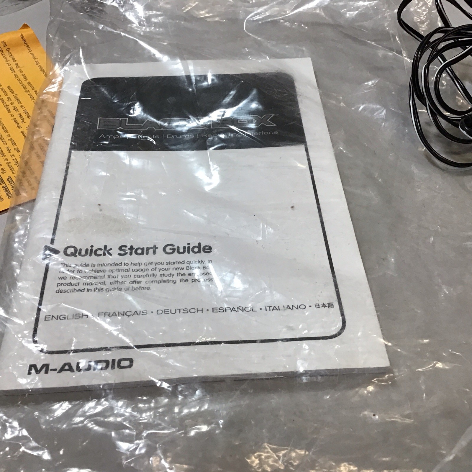 M-Audio Black Box Multi Effects Unit - New NO BOX