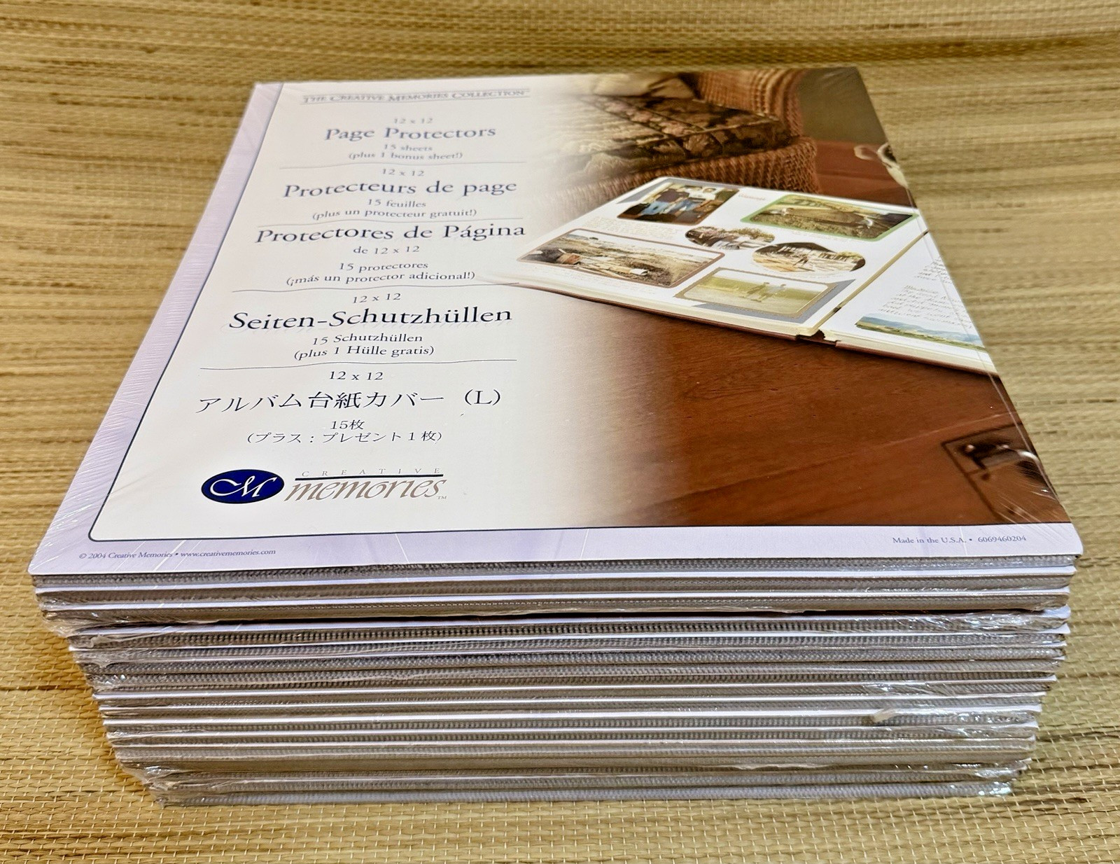 Creative Memories 12 x 12 Page Protectors 21 Packages Huge Lot SEALED #B33