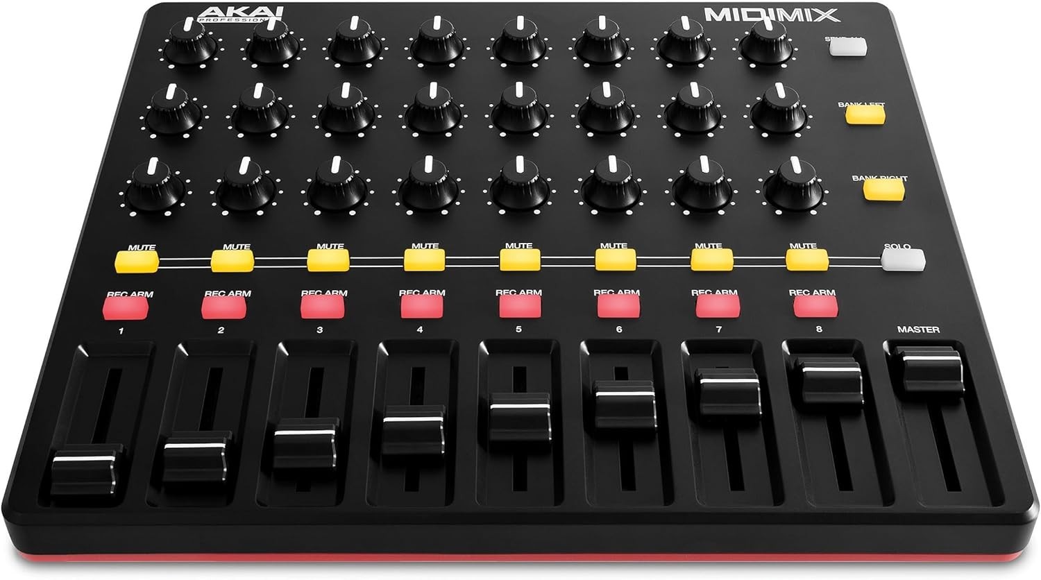 Ultra-Portable MIDI Mixer with 1 to 1 Mapping for Effortless Ableton Live Use