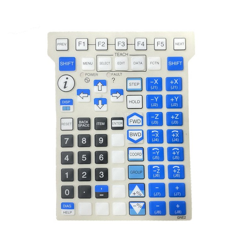 Teach Pendant Key Protective Film A05B-2255-C100 GNE2 For FANUC