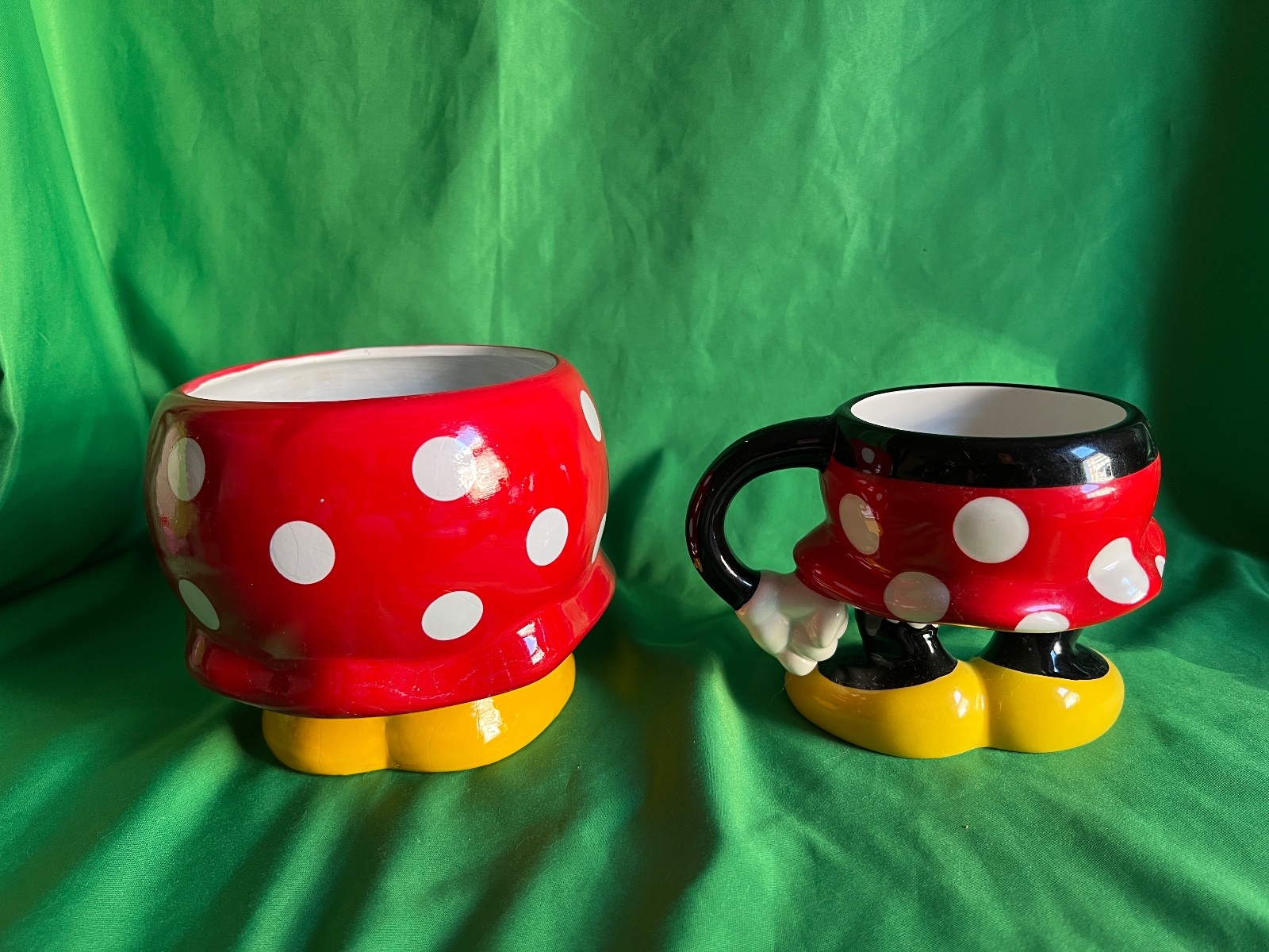Disney Minnie Mouse Planter & Mug