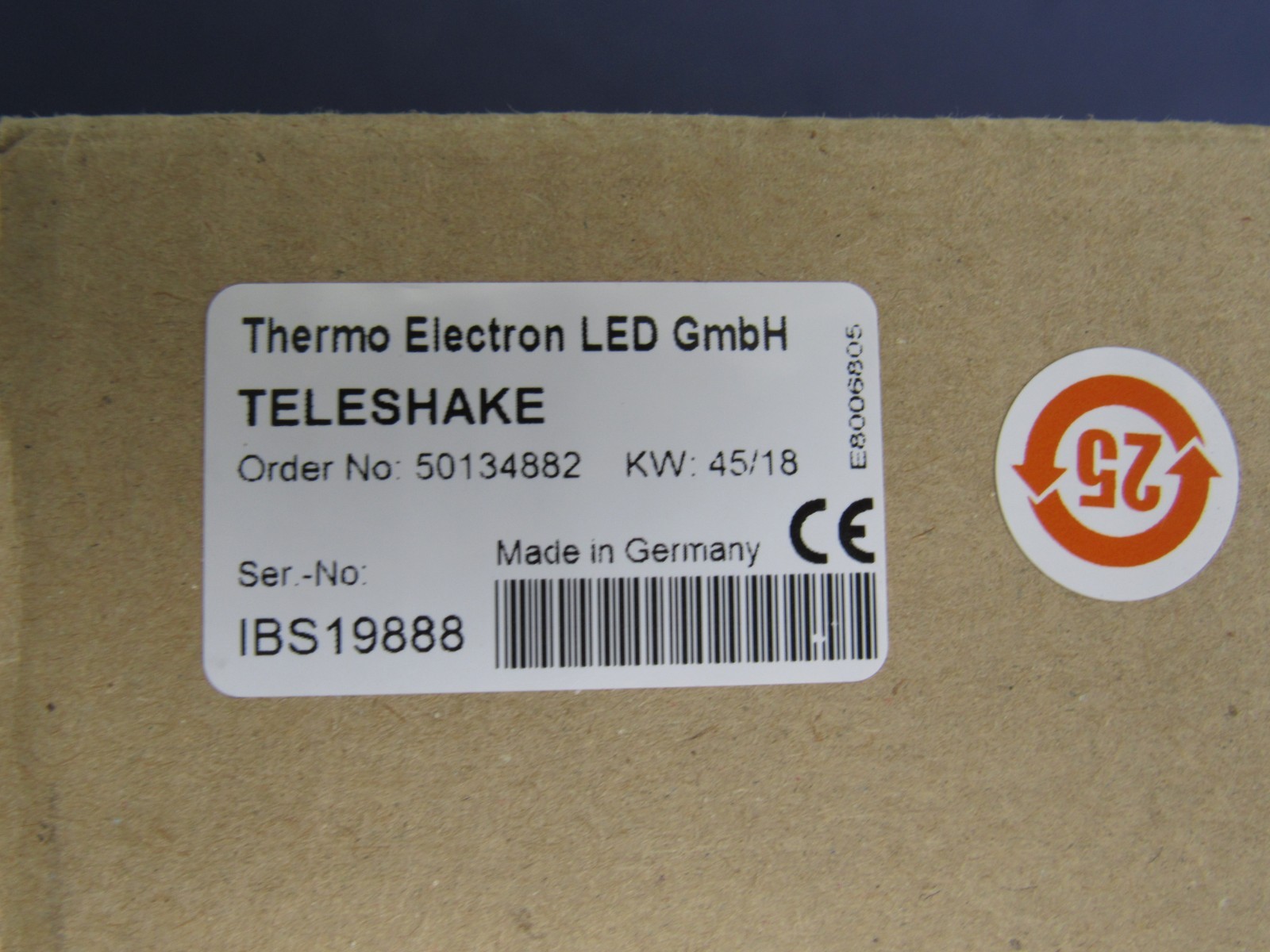 *NEW Thermo Electron Teleshake Magnetic Shaking System PLATE ONLY 50134882