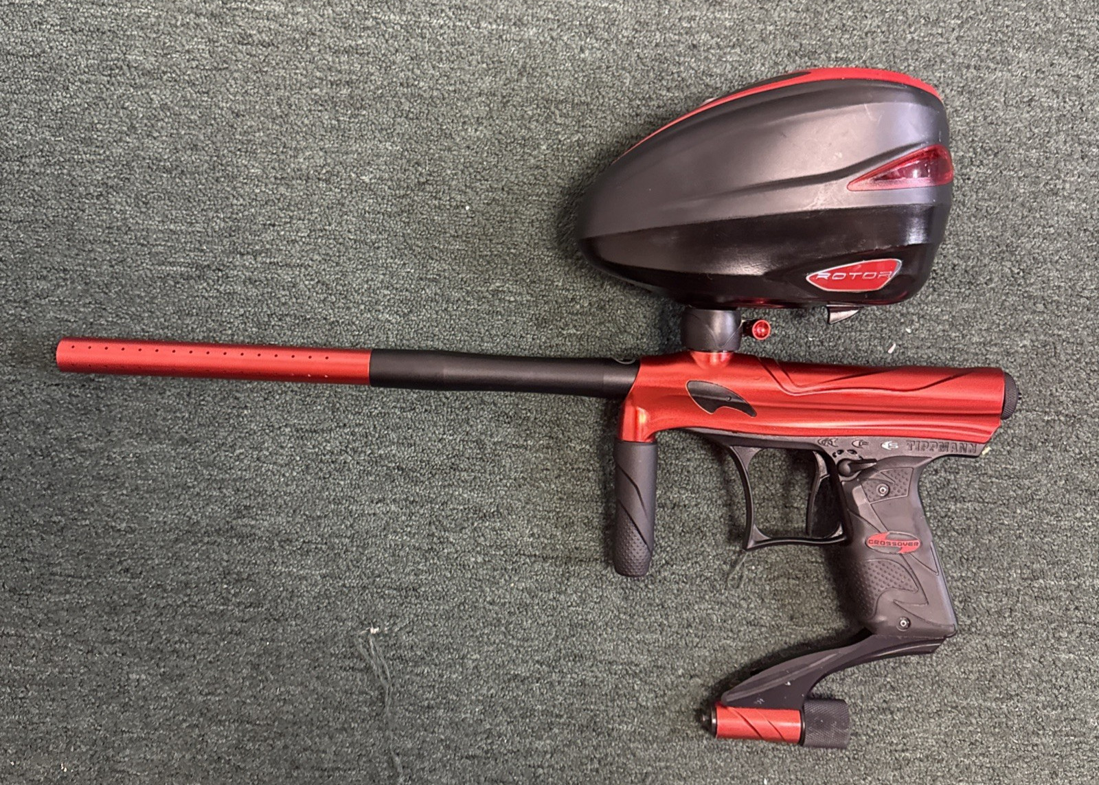 Tippmann Crossover Paintball Red W/ Paintballs