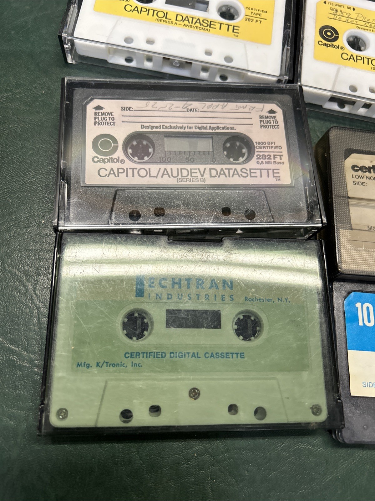 1970'/80's Vintage Computer Cassettes Software Tapes ?? Capitol Dattsette