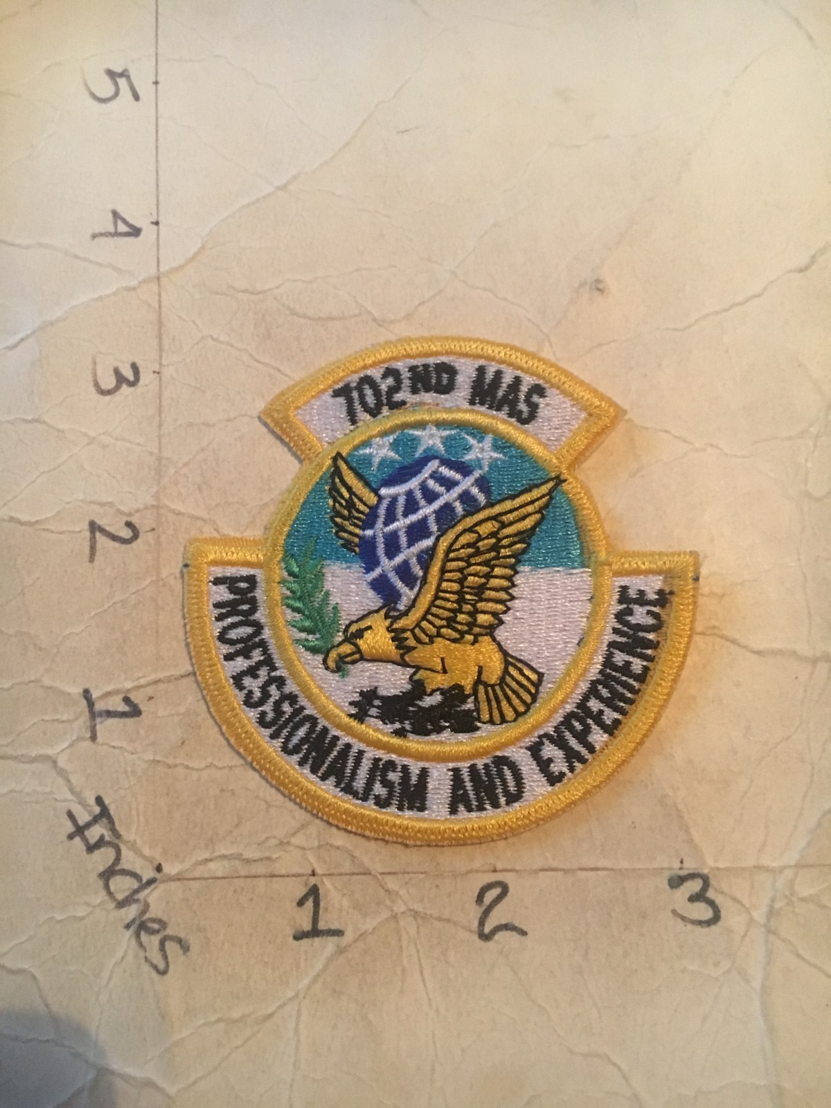 USAF 702nd Military Airlift Squadron patch 6/27/25