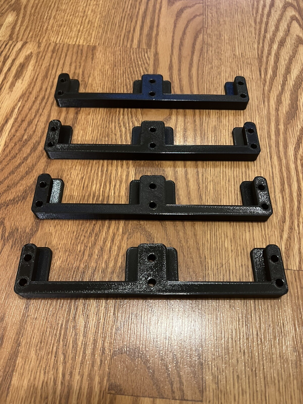 Milwaukee PACKOUT  Wall Mounts Black/ Organizer Compatible Cleats Brackets 4pk