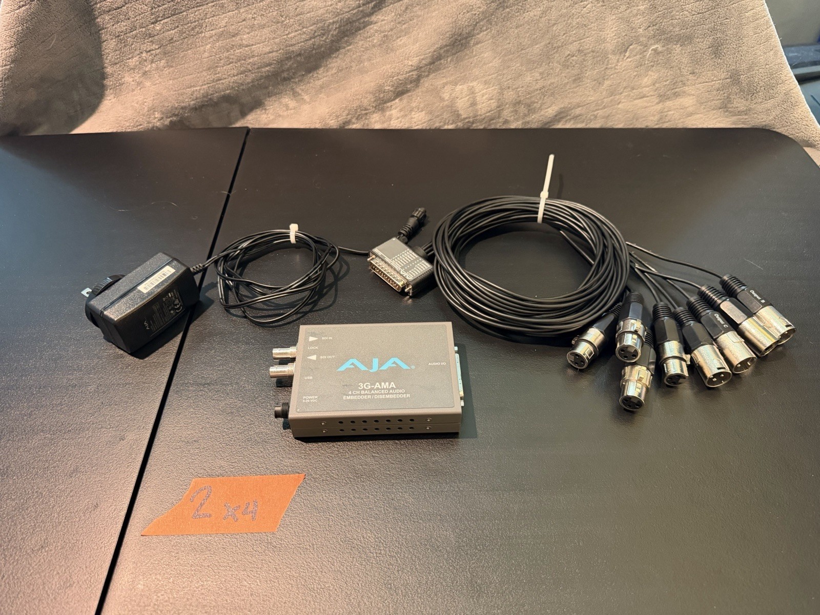 AJA 3G-AMA 3G-SDI 4-Channel Analog Audio