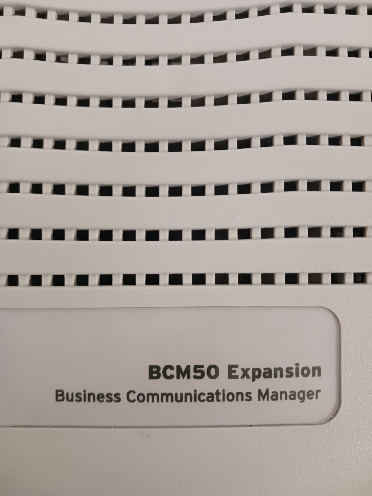 Nortel BCM50 Expansion With Digital Trunk Interface