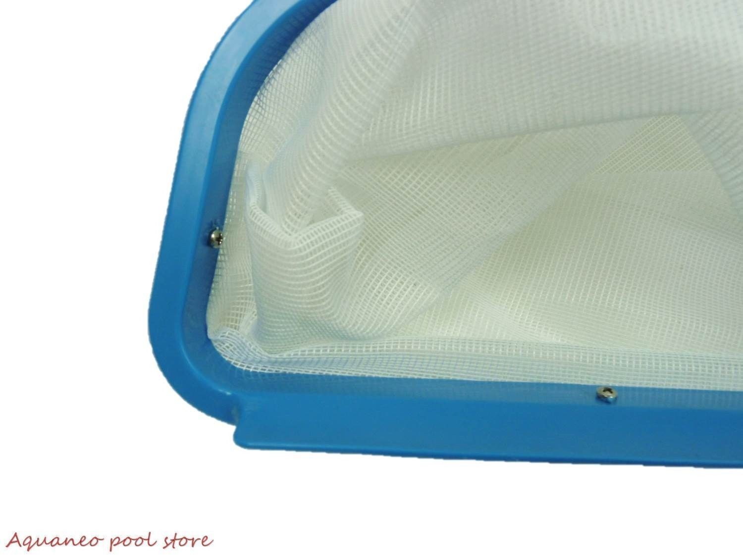 Aussie Gold Pool Leaf Rake Deep Net - Pool Skimmer Net Scoop Shovel
