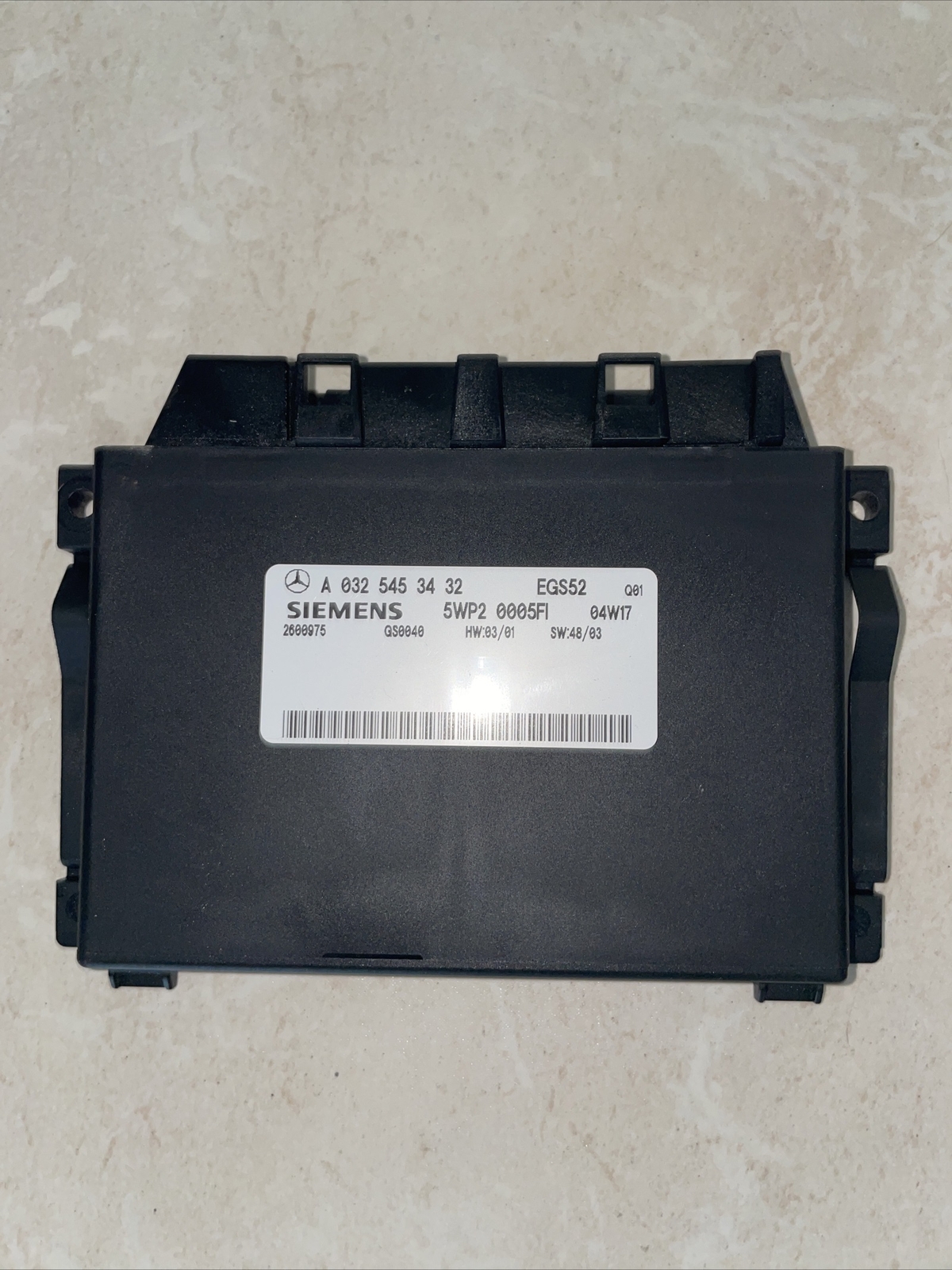 04-06 MERCEDES E 320 CDI TRANSMISSION CONTROL MODULE TCU/TCM A 032 545 34 32