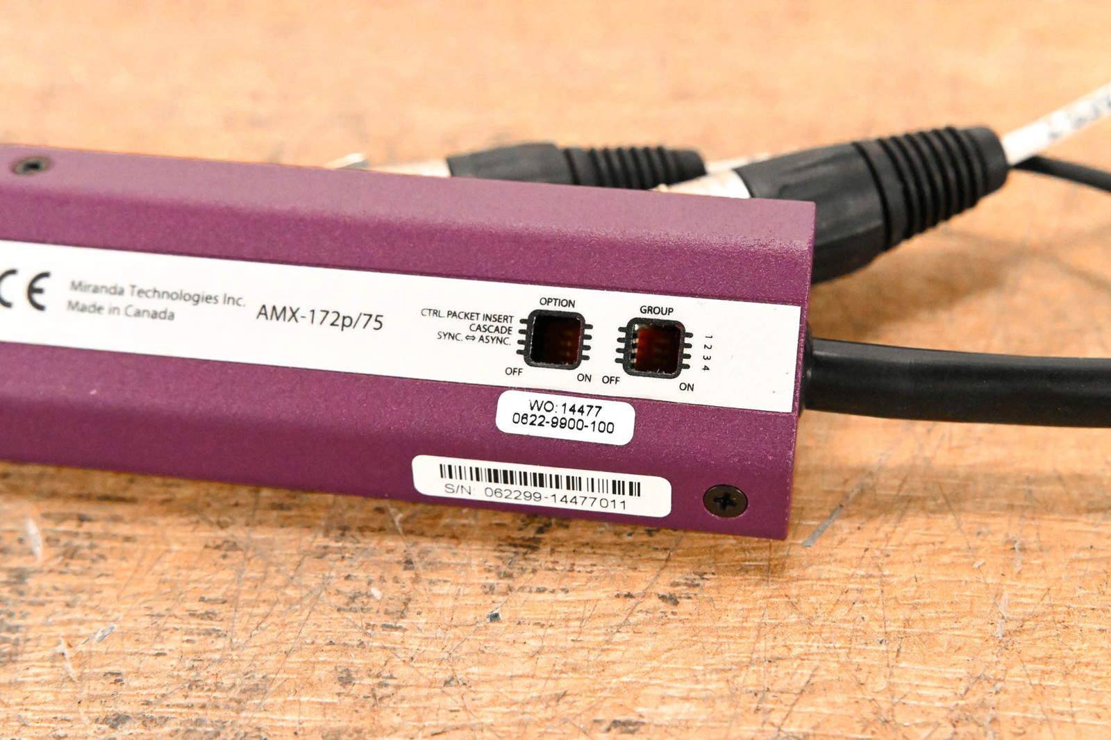 Miranda picoLink AMX-172p/75 Audio Multiplexer (NO PSU) CG003A6