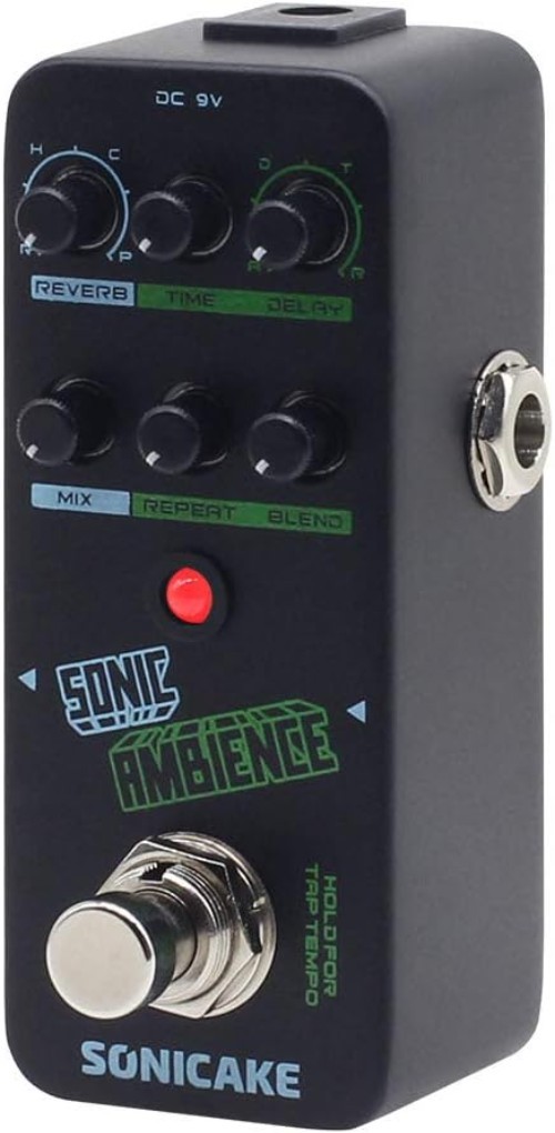 Delay Reverb Pedal - Pristine Sound Buffer Bypass Circuit