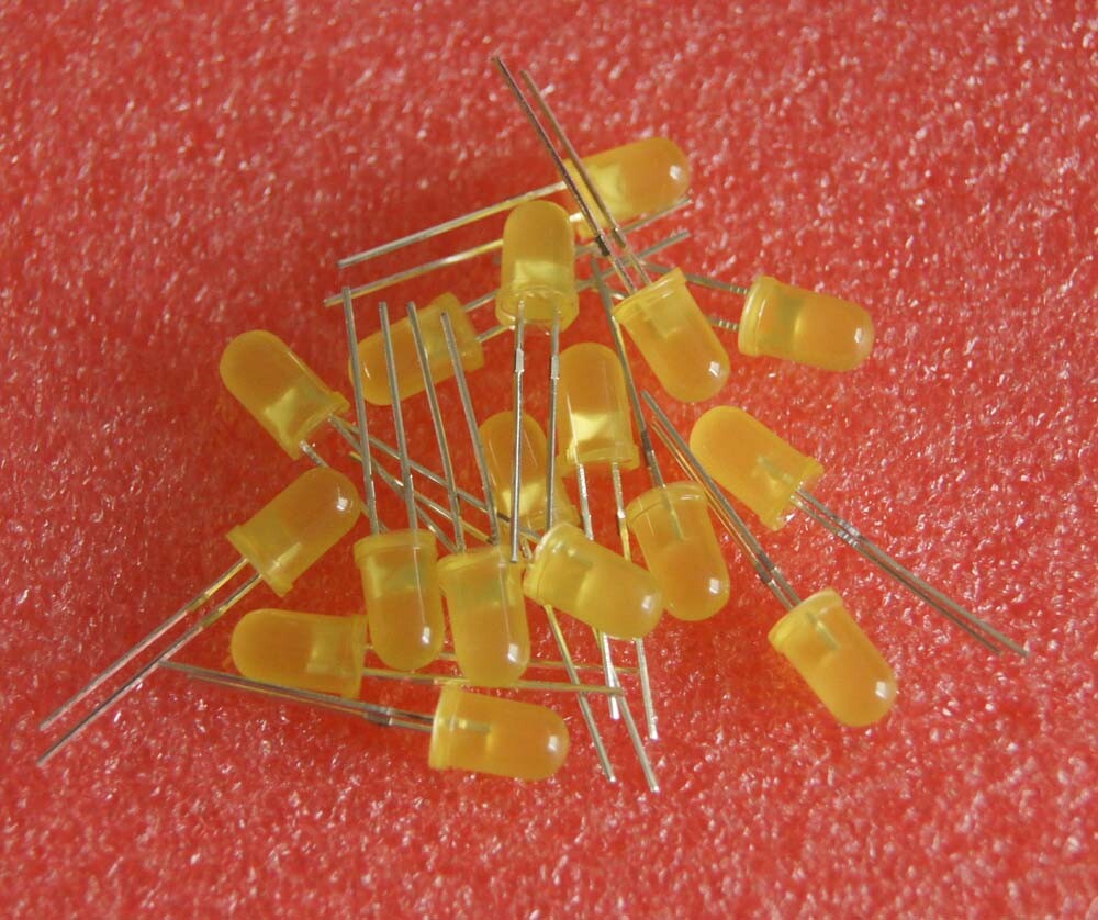 1000pcs New 3MM YELLOW Color YELLOW Light Super Bright Bulb Lamp LED DIFFUSED