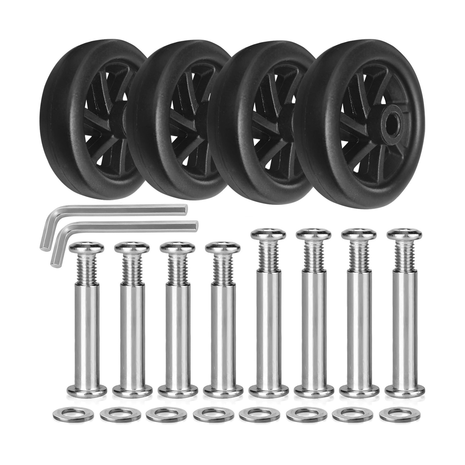 Diameter 2 inch Wear-Resistant Mute Luggage Suitcase Replacemen... FAST USA SHIP