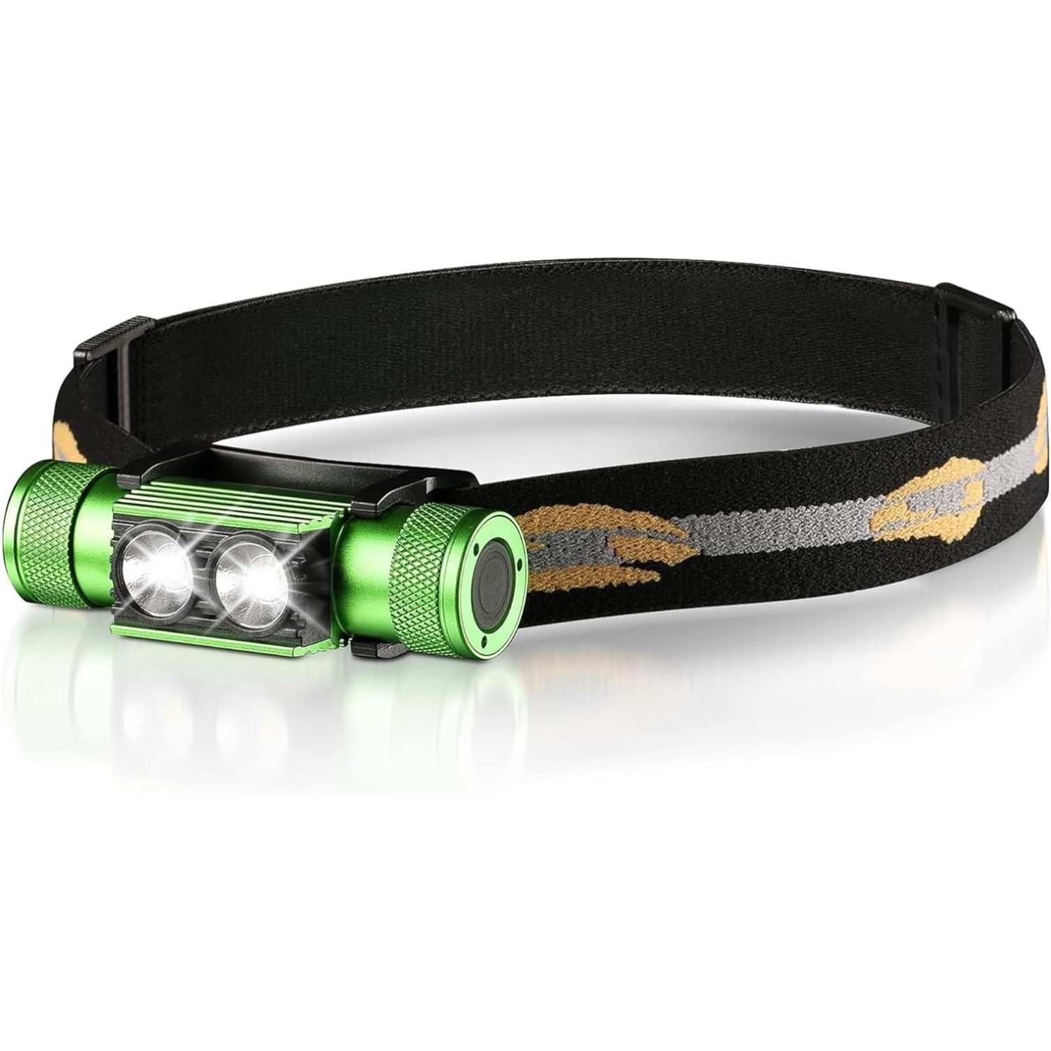 1200 Lumens LED Rechargeable Headlamp for Adults, Long Runtime, Waterproof