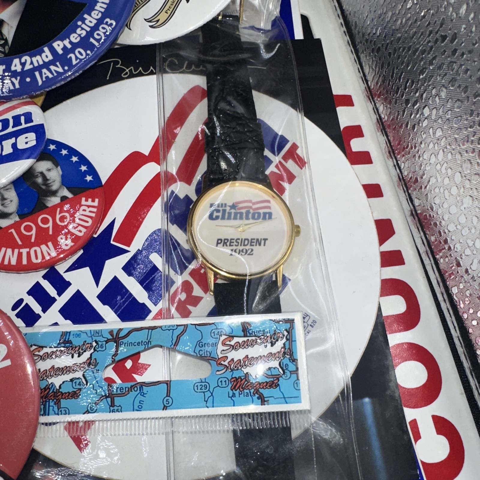 Political Collectibles Buttons Stickers Collection Lot 80’s To 10’s