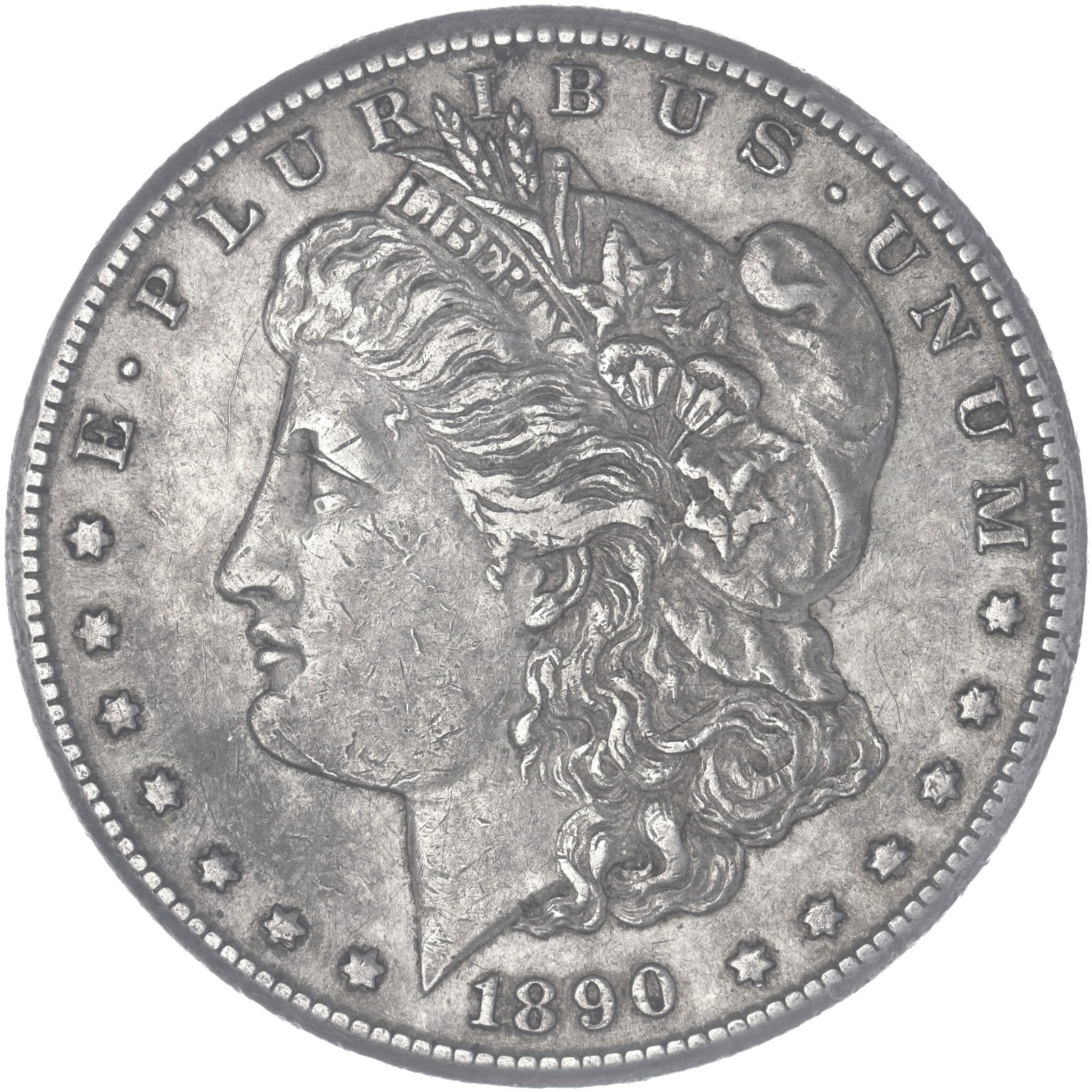 1890 S Morgan Dollar Extra Fine See Pics K372