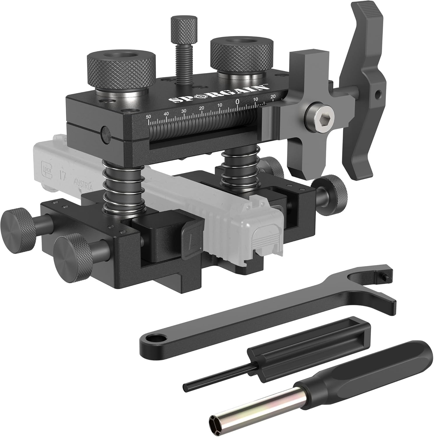 Sight Pusher Tool Heavy Duty for Handguns Front Rear Sight Removal Adjustment