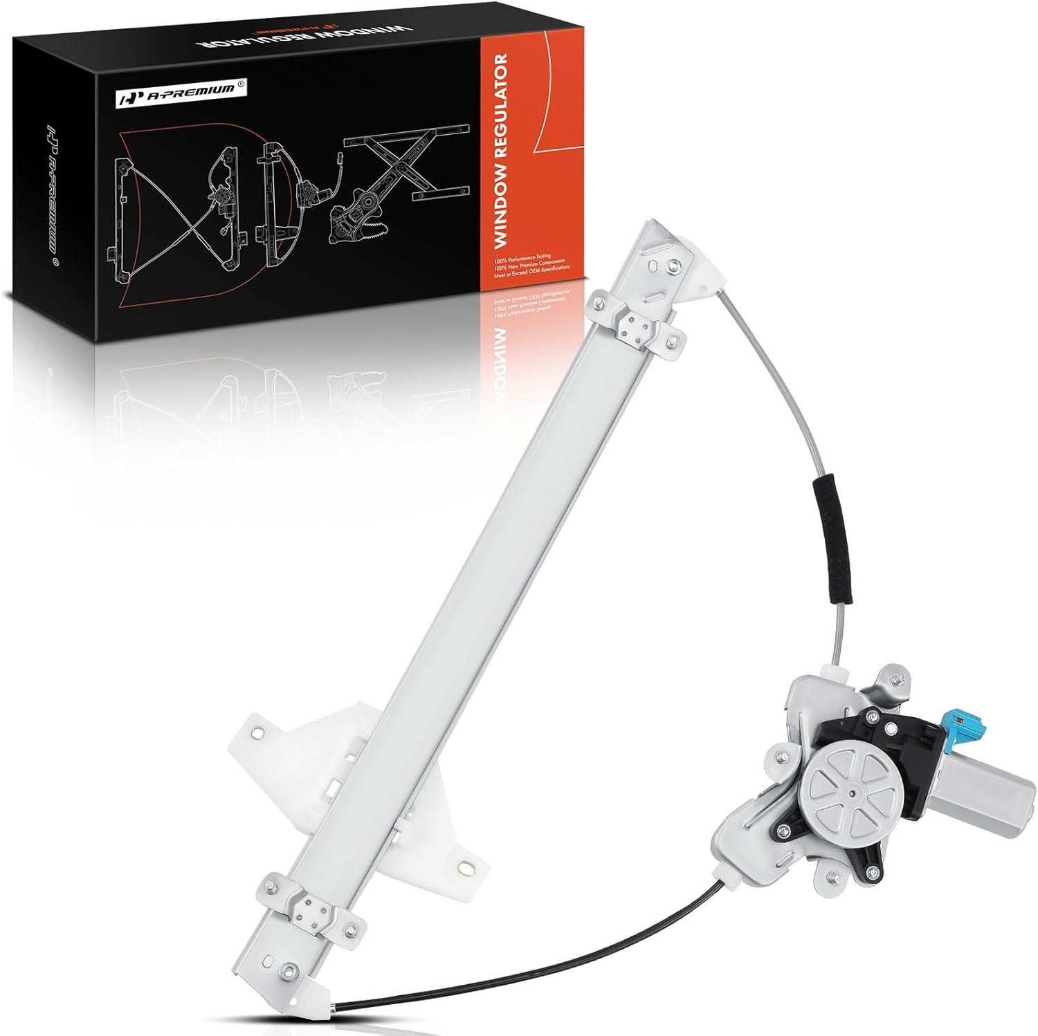 A-Premium Power Window Regulator w/Motor Replacement for Kia Optima Magentis Hyu