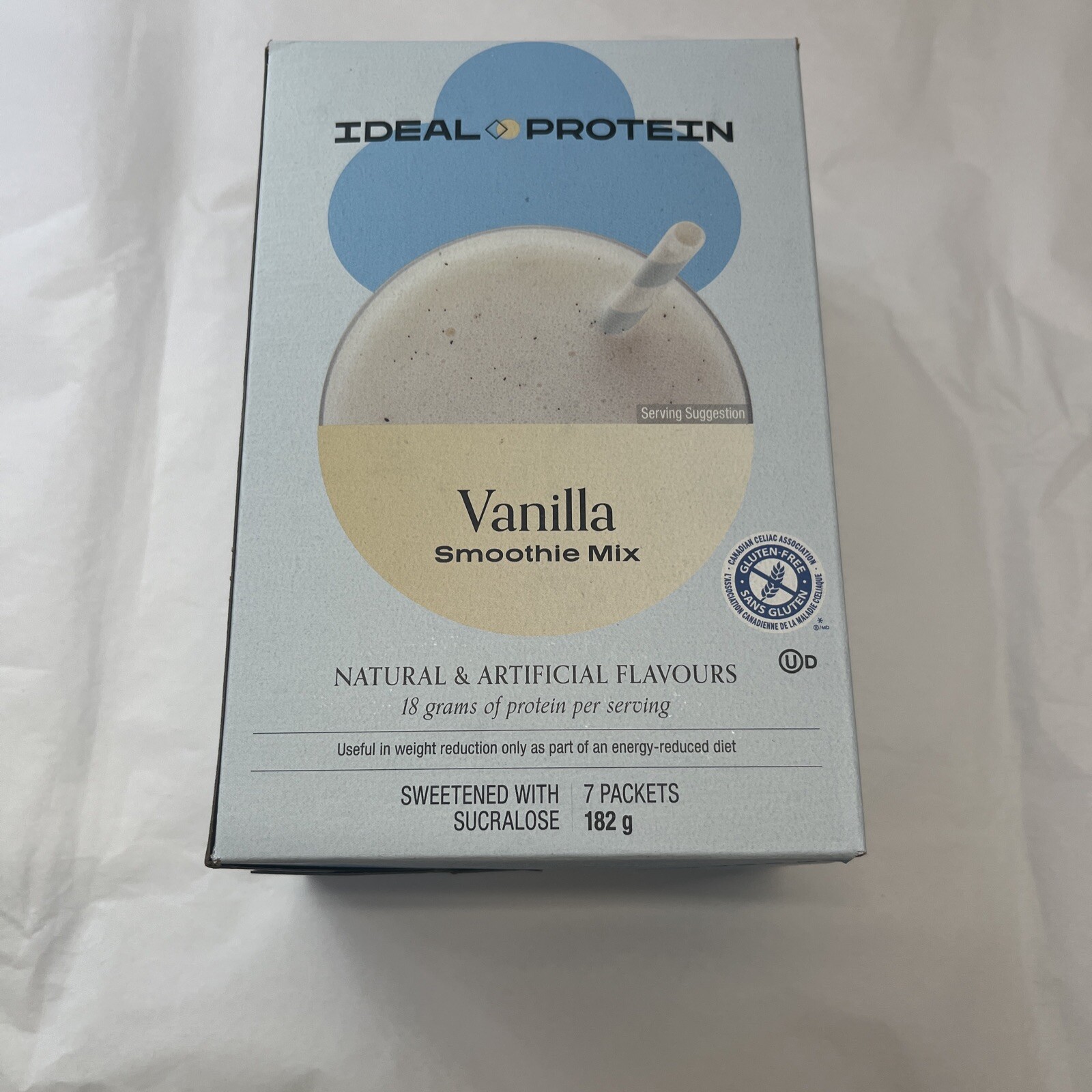 Ideal Protein Vanilla smoothie mix BB 03/31/27 FREE SHIP