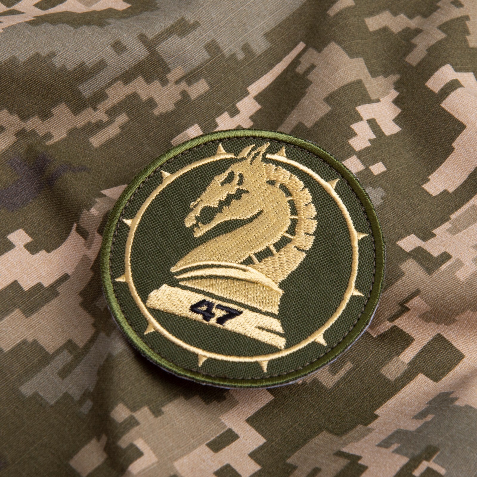 Ukraine Patch Set 2 pcs 47th Brigade emdroidery patches