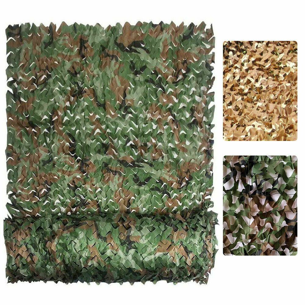 Cuttable Camouflage Net Camo Netting for Military Training Hunting Shade Shelter