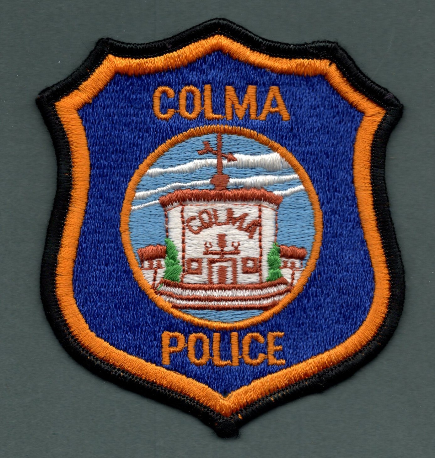 Colma California Police Patch - 2nd Issue