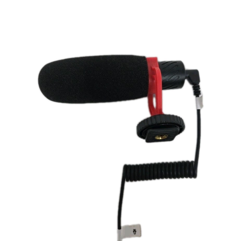 DSLR Universal Camera Microphone Cardiod Condenser 3.5mm Antishock Vlogging