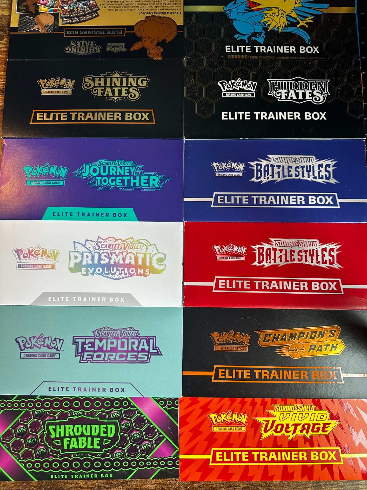 Pokémon TCG: Elite Trainer Box Outer Sleeve - PICK YOUR OUTER SLEEVE!