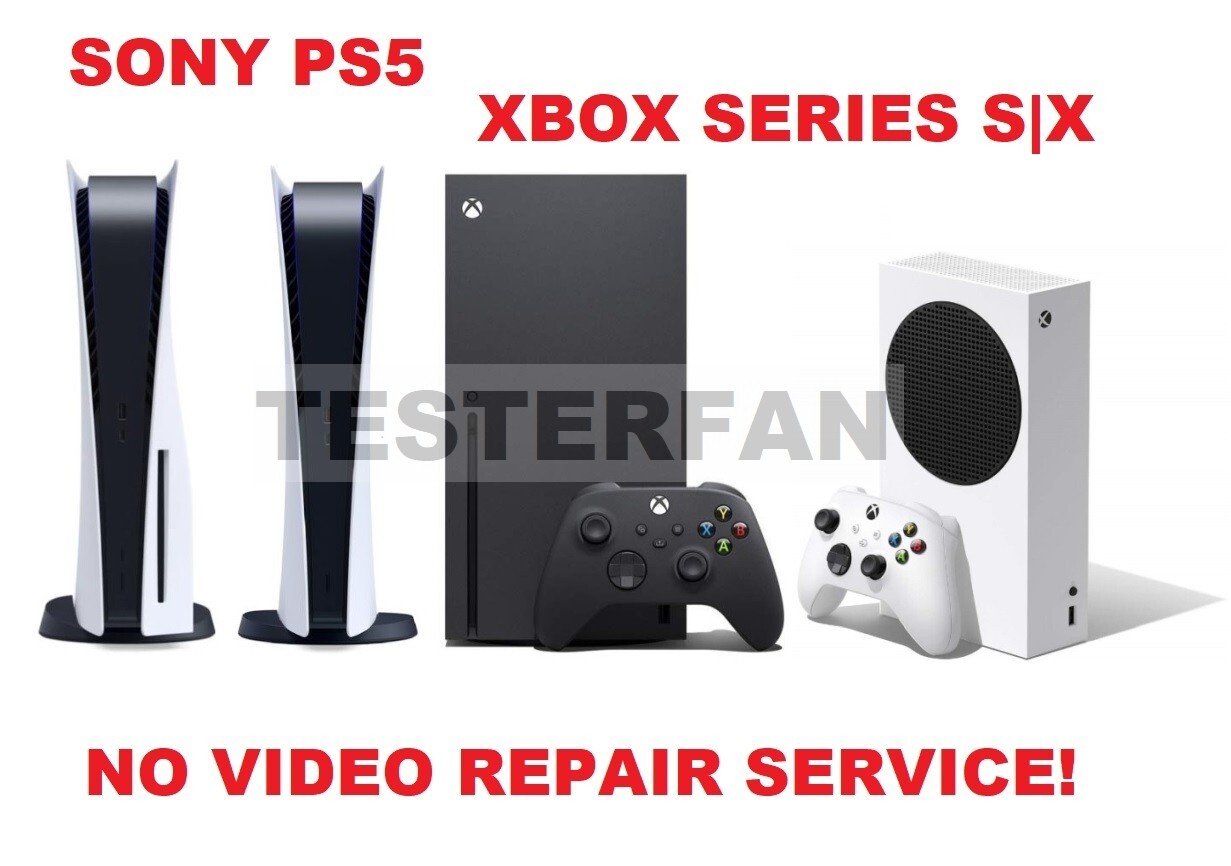 Fix Broken PS5/Xbox Series S/X System No Video/HDMI Ripped Pads Repair Service!