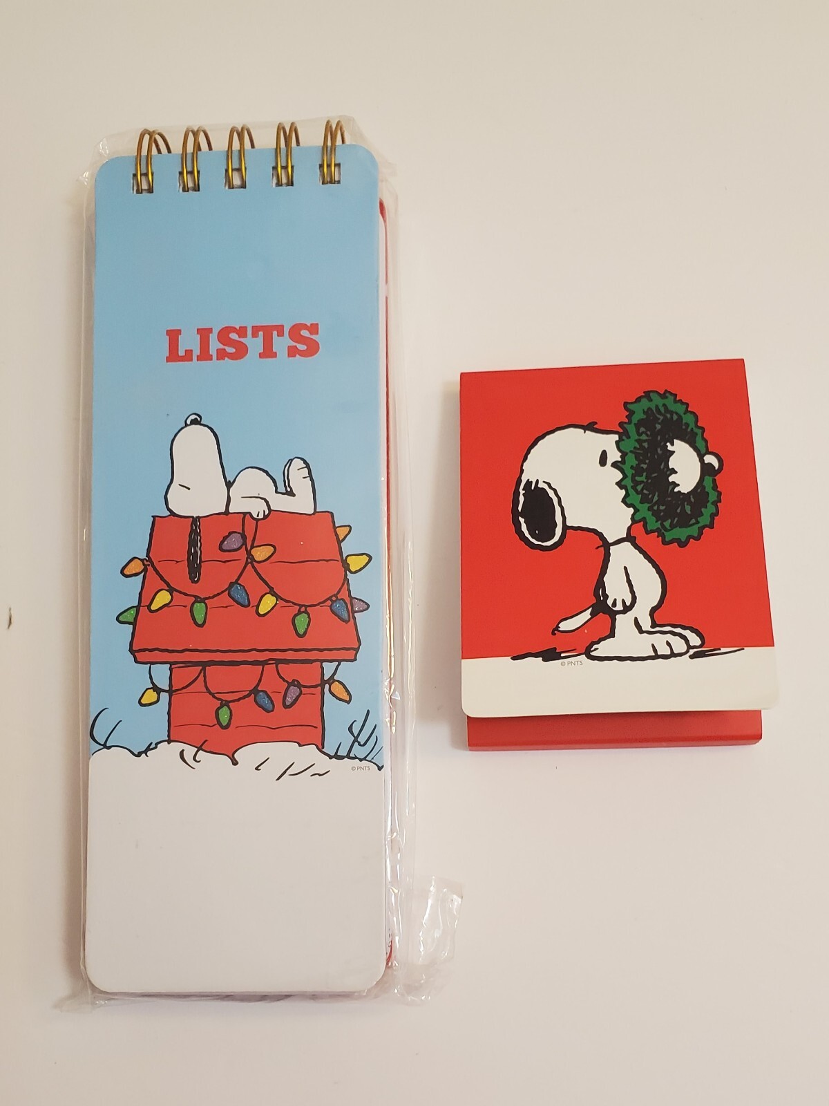 Snoopy Peanuts Christmas notepads by Graphique - your choice !