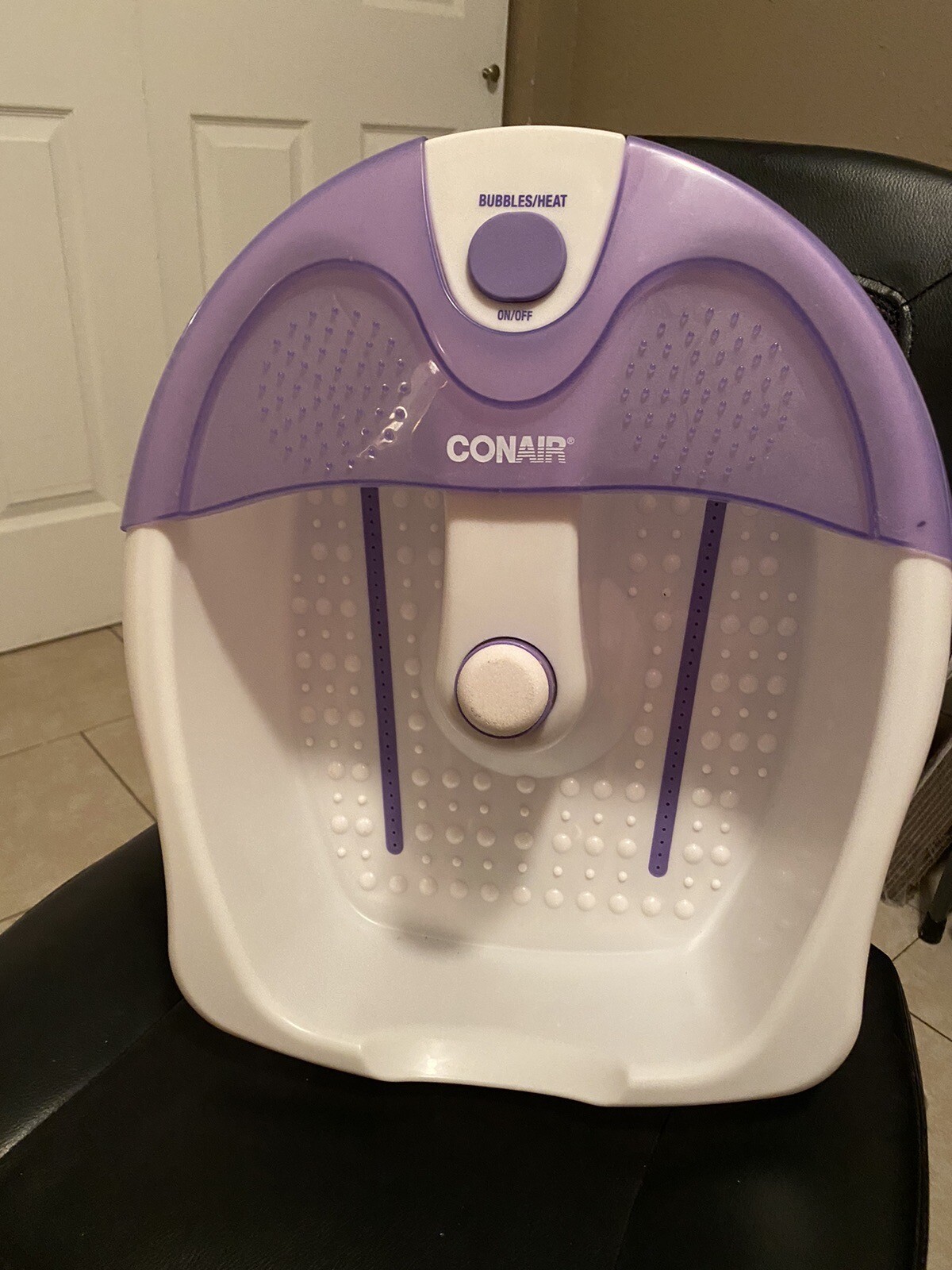 Conair Foot Spa with bubbles, massage, & heat
