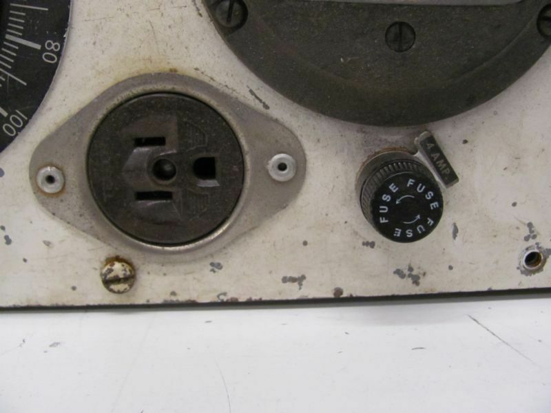 GENERIC INDUSTRIAL VOLT METER W/ WESTON MODEL 304 VOLT GAUGE USED