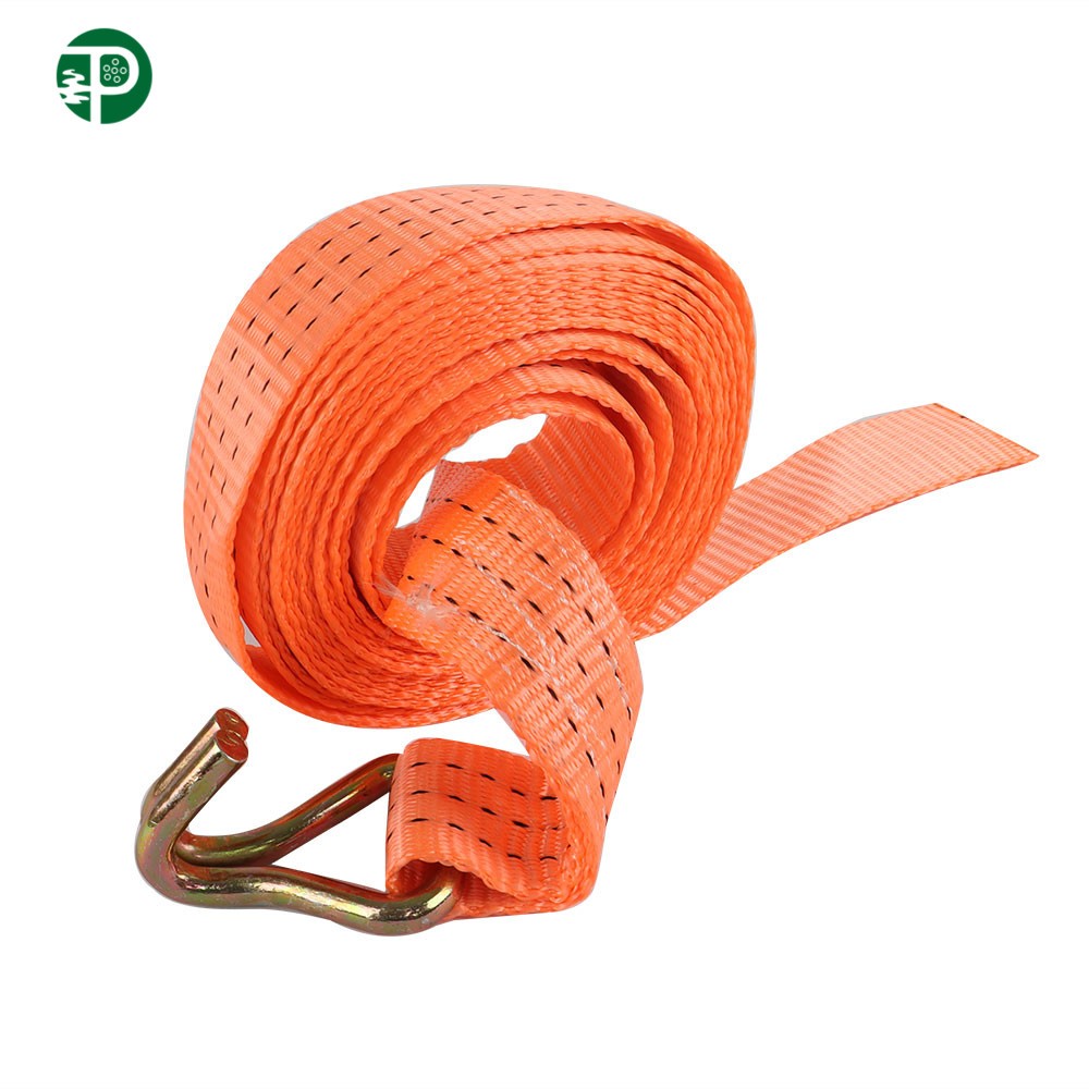 4 Pack 1.5" ×15' Polyester Ratchet Straps 4000 lb J Hook Tie Downs